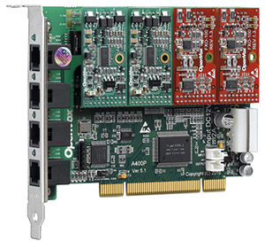 fxs fxo pci interface card